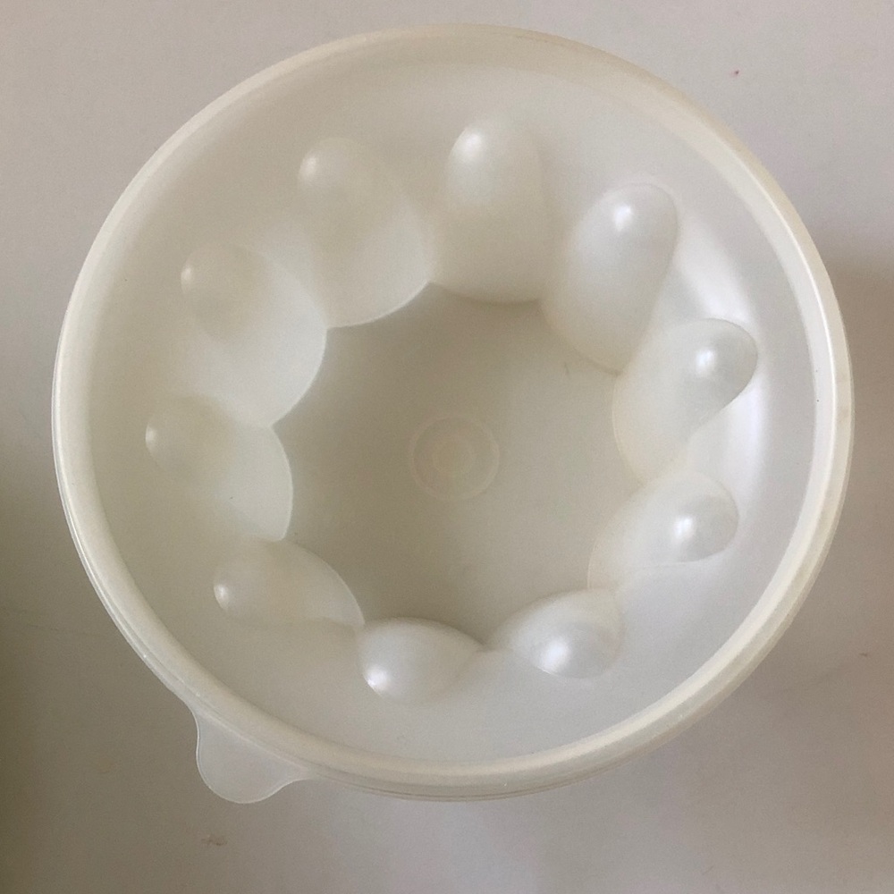 Vintage Tupperware Mint Green Jel-Ring Jello Mold Set 3-Piece #1202 - Picture 6 of 12